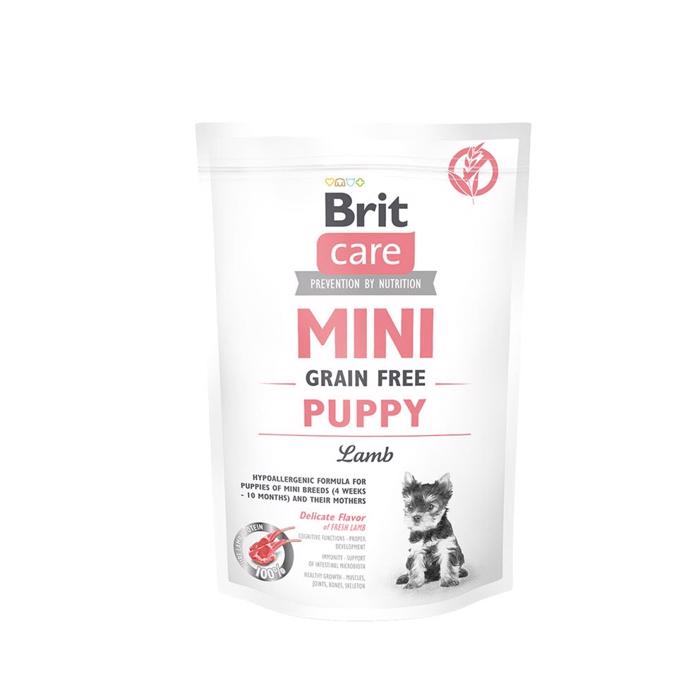 BRIT Care MINI Hvalpefoder med Lam SMAGSPRØVE 50g