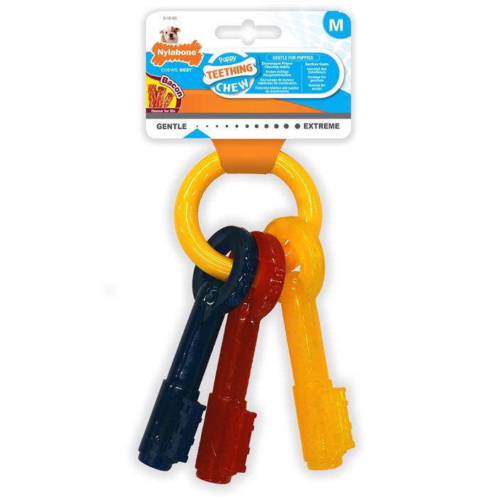 Nylabone Puppy Teething Keys Til Hvalpens Tænder