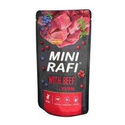 Rafi Mini Vådfoder med Okse 150g