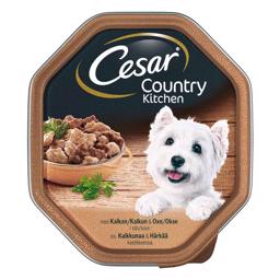 Cesar Country Vådfoder til Hunden med Kalkun & Okse 150g