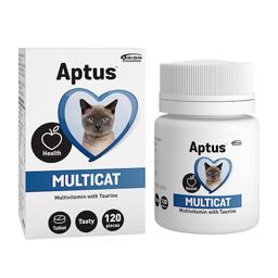 Aptus Multicat Vitamin og Mineral Tilskud Til Katten 120 Stk