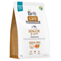 BRIT Care Hundefoder  Grain Free SENIOR & Light med Laks