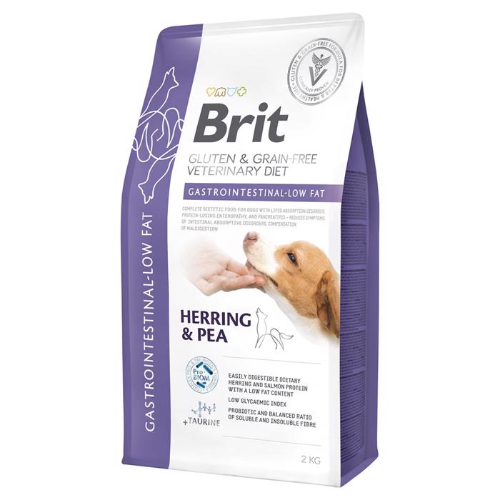 Brit Gluten & Grain Free Veterinary Diet Gastrointestinal Low Fat 2 Kg