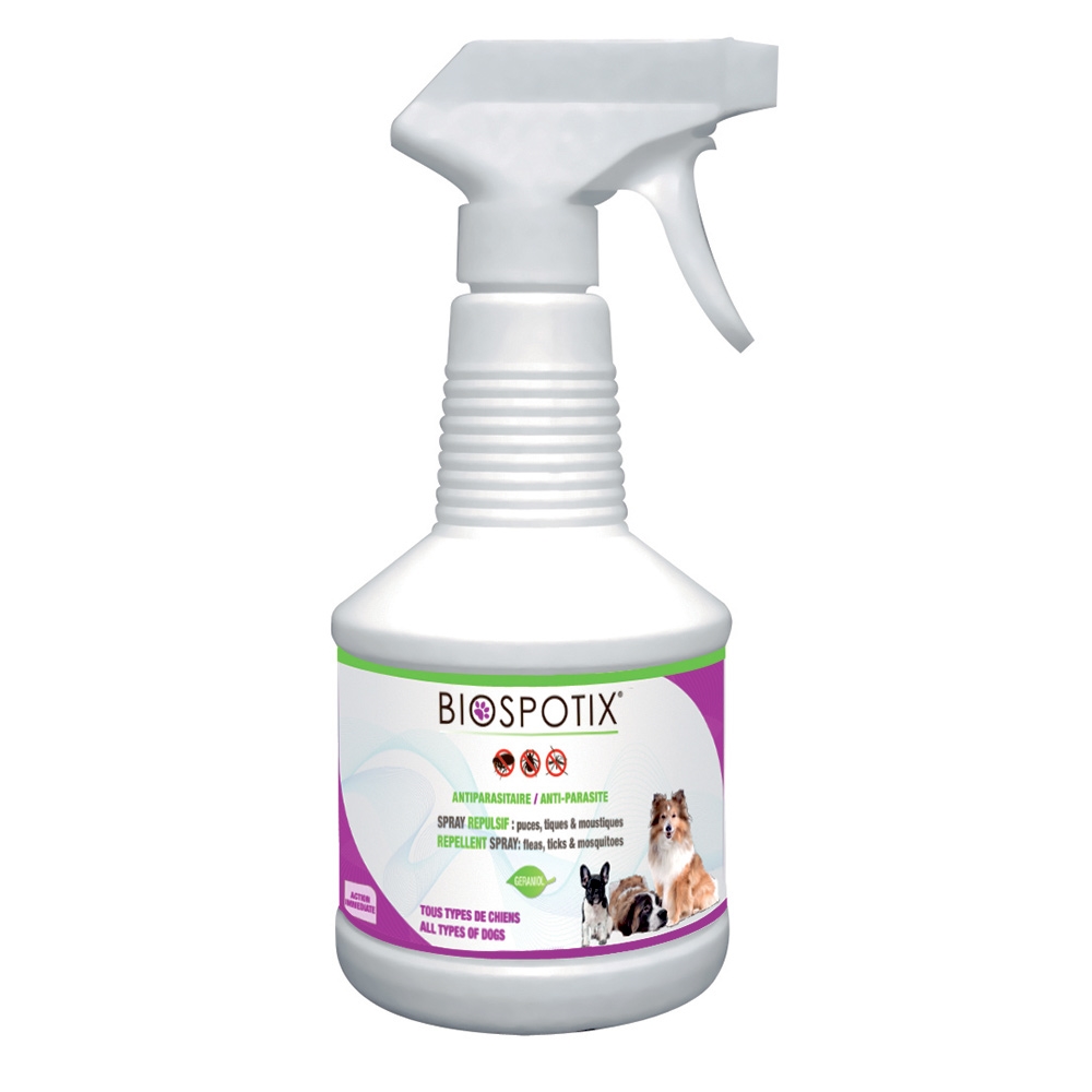 Biospotix Loppemiddel Spray Til Hunde Helt