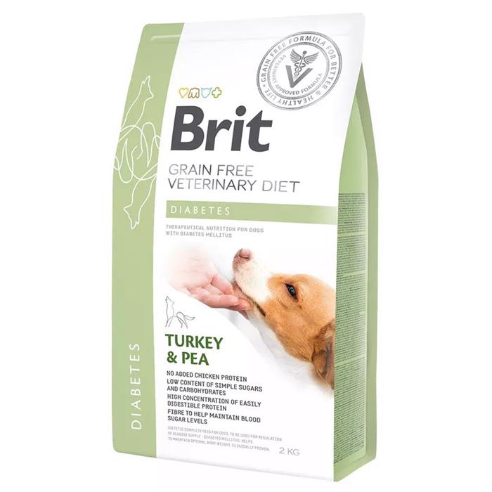 Brit Grain Free Veterinary Diet Diabetes Let Fordøjelig Opskrift 2 Kg