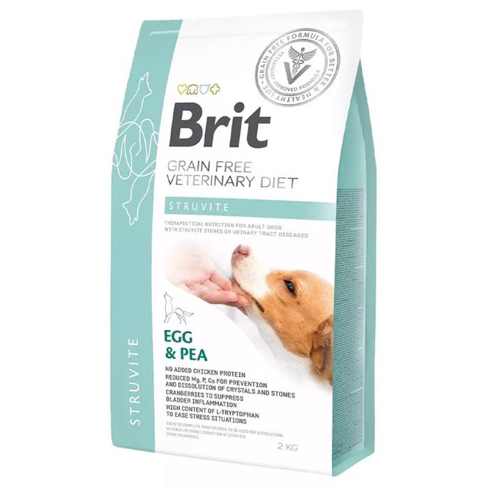 Brit Grain Free Veterinary Diet Struvite Understøttelse af Urinvejene 2 Kg