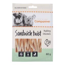 Companion Sandwich Twist Kylling Stænger 80g