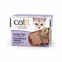 Catit Cuisine Paté Til Katten med Kalkun, Kylling & Skinke 95g