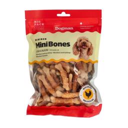 Dogman MiniBones GradeA Lækre Små Kalkben Med Kylling 300g