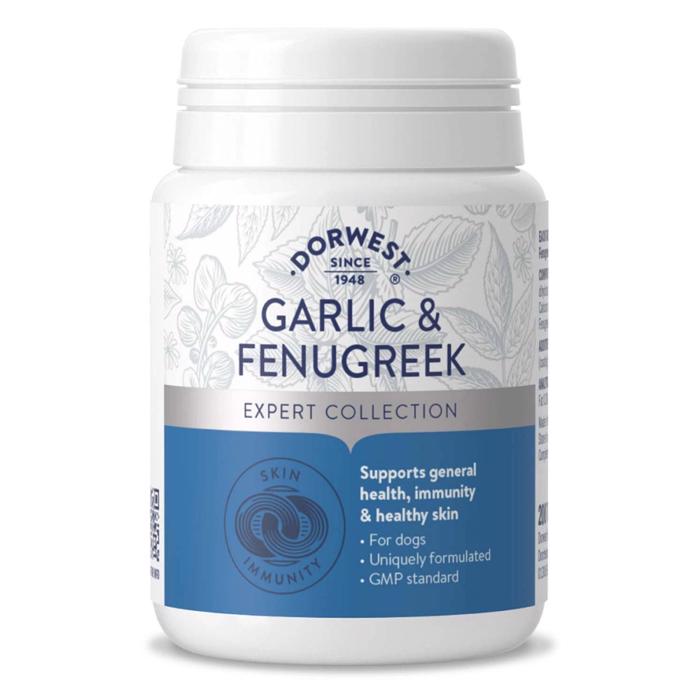 Dorwest Garlic og Fenugreek Tabletter