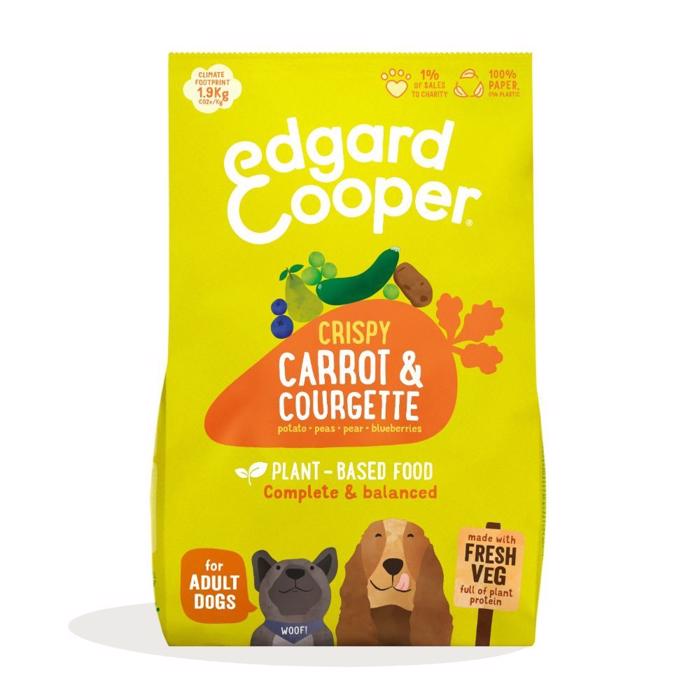 Edgard Cooper Crispy Carrot & Courgette Plantebaseret Hundefoder 2,5kg