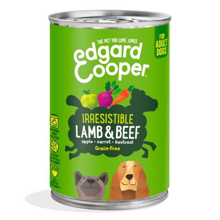 Edgard Cooper Vådfoder Irresistible Lamb & Beef 400g