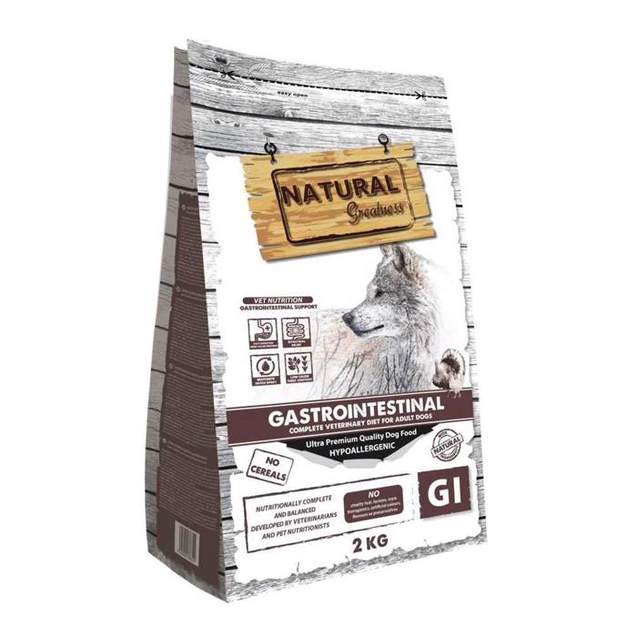 Natural Greatness Dyrlægens Diet Gastrointestinal Til Sart Mave 2 kg.