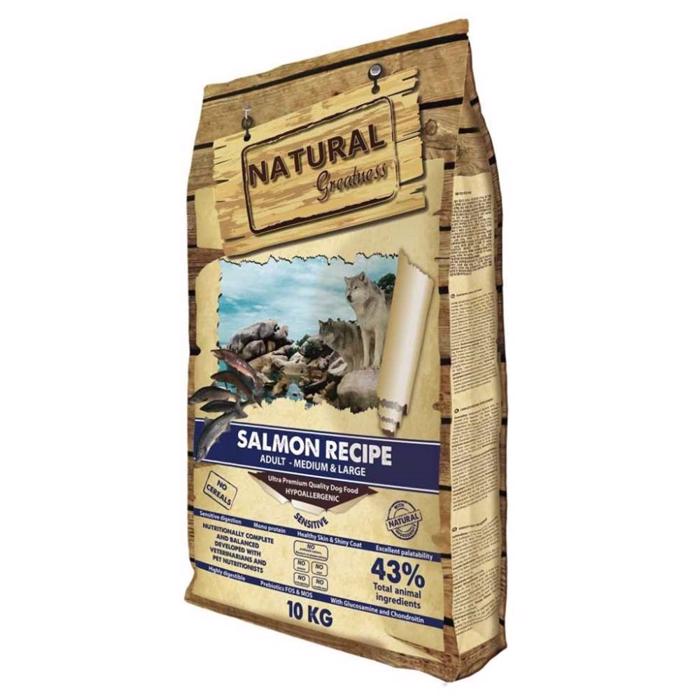 Natural Greatness Ultra Premium Kornfrit LAKS Medium Large 10kg