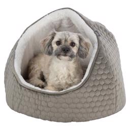 Trixie Puttehule til Lille hund & Kat Design Livia Cave Taupe/Creme Ø45 cm