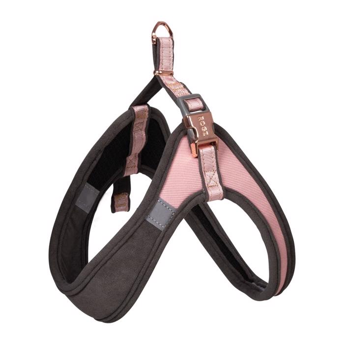 Rogz Urban Fast Fit Hundesele Komfort Step-in Rosa