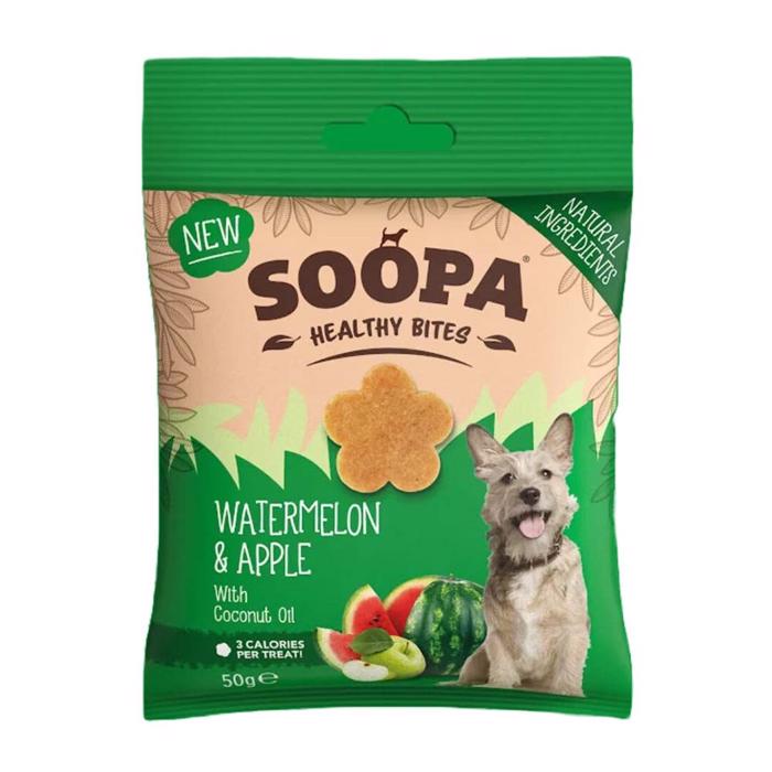 Soopa Vegansk Healthy Bites Watermelon & Apple 50g