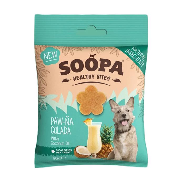 Soopa Vegansk Healthy Bites Paw-Na Colada 50g