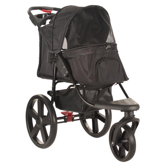 Topmast Hundeklapvogn All Terrain Comfort Sort Max 25 kg.