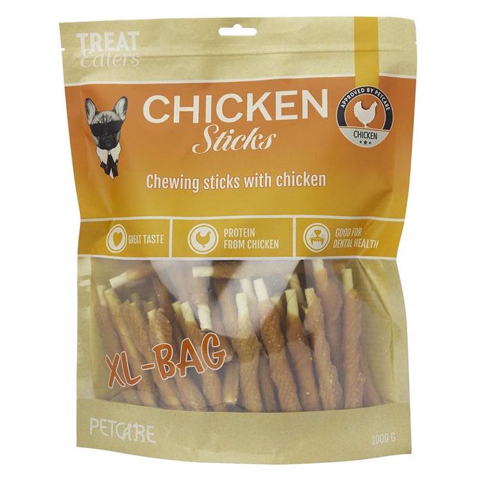 TreatEaters Chicken Sticks with Chicken XL BAG 1000g