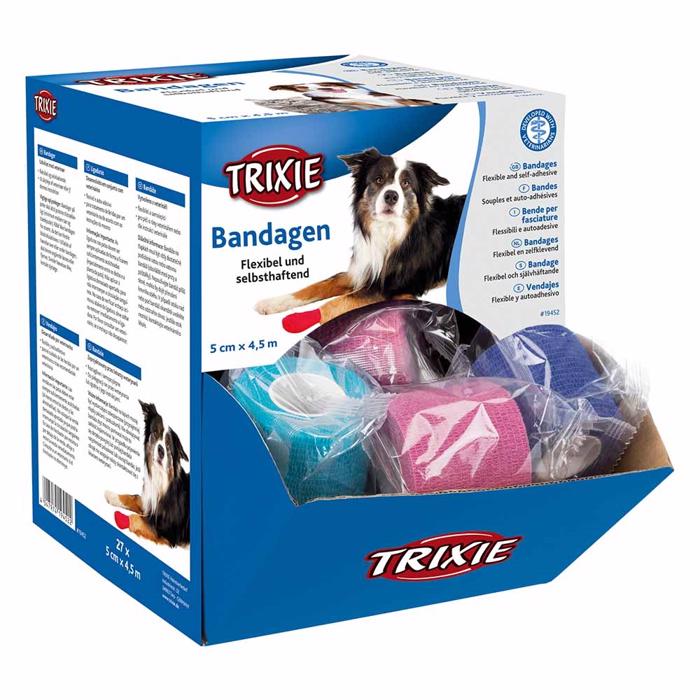 Trixie Bandager 5cm x 4,5 meter STORKØB 27 Stk