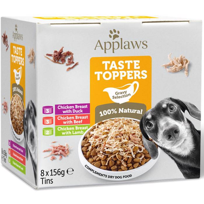 Applaws Taste Toppers Box 8Pack GRAVY Selection 