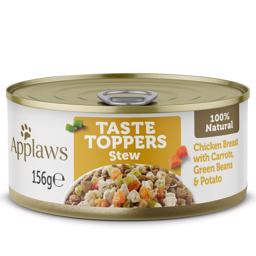 Applaws Taste Toppers STEW Kylling Gulerødder Grønne Bønner & Kartoffel 156g