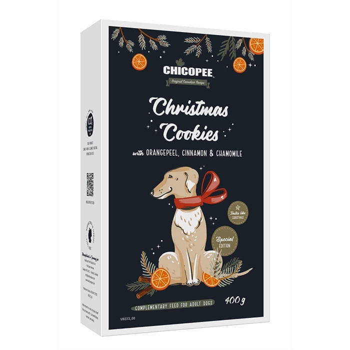 Chicopee Christmas Cookies Julekager Til Hunden 400g