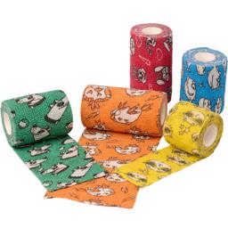 FioniaVet FancyFlex Hunde Bandage Tegneseriefigur & NoBite 5cm