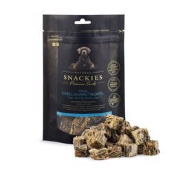 Snackies Premium Hundegodbidder Lufttørret Torskeskinds Tern 130g