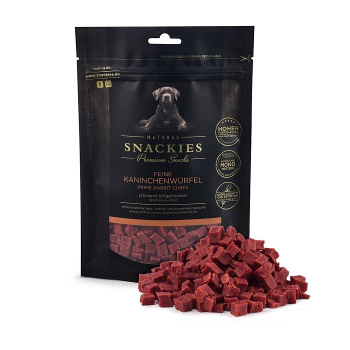 Snackies Premium Hundegodbidder Lufttørret Kanintern 170g