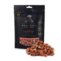 Snackies Premium Hundegodbidder Lufttørret Laksetern 170g