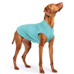 GoldPaw Hunde Fleece Stretch Pullover Turquoise