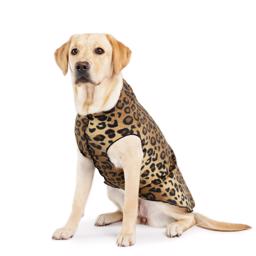 GoldPaw Stretch Fleece Pullover Leopard design