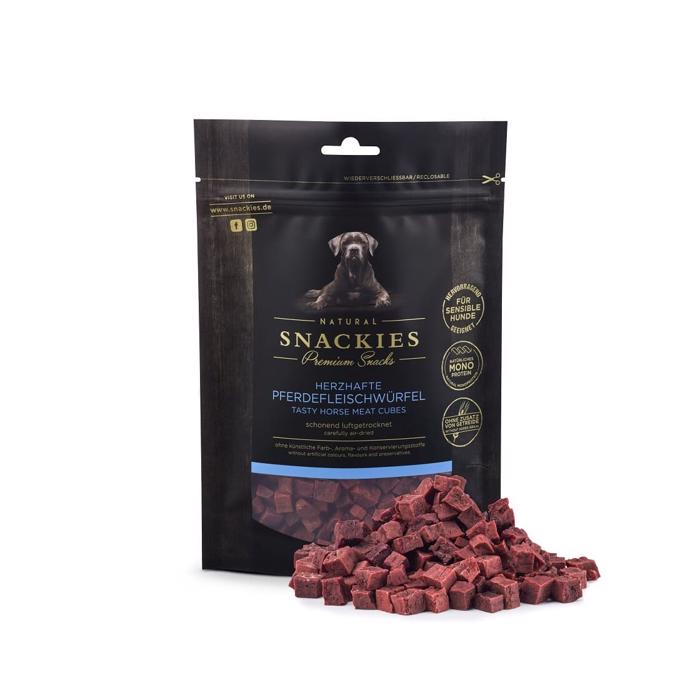 Snackies Premium Hundegodbidder Lufttørret Hestetern 170g