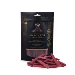 Snackies Premium Hundegodbidder Lufttørret Kødstrips med Vandbøffel 170g