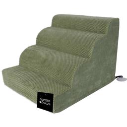 Nordic Paws Hunde Trappe Soft Rund Let Adgang Til Sofa & Seng Army