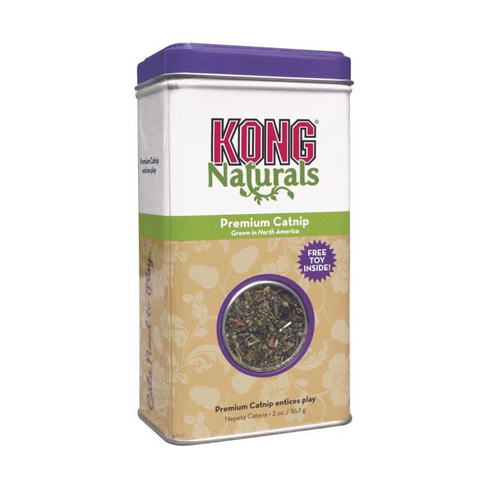 KONG Premium Catnip 56 gram i Tin Dåse Storkøb