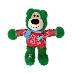 KONG Holiday Wild Knots Bear Rød Julebamse Mød Green Snoppy