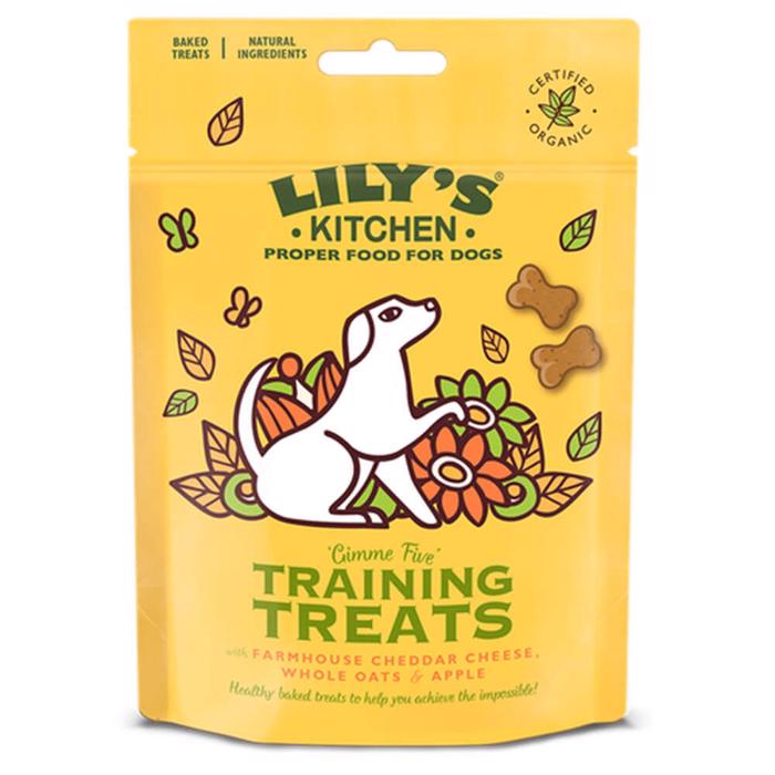 Lily\'s Kitchen Training Treats Gimme Five Cheese & Apple 80g