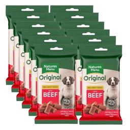 Natures Menu Original BARF Bites Beef 95% Kød 12 stk Storkøb