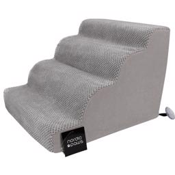 Nordic Paws Hunde Trappe Soft Let Adgang Til Sofa & Seng Grey