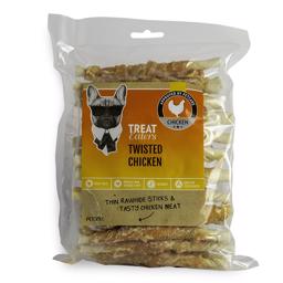 TreatEaters Twisted Chicken Tyggeben Med Kyllingbryst 350g