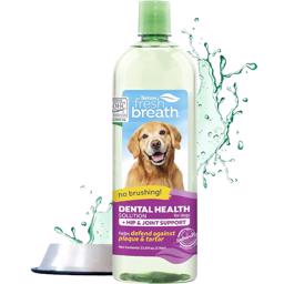 TropiClean Water Additive Oral Care Sund Hundemund Hip & Joint