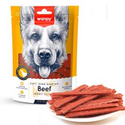 Wanpy Soft Ovnristet Beef Jerky Slices Bøfstænger 100g